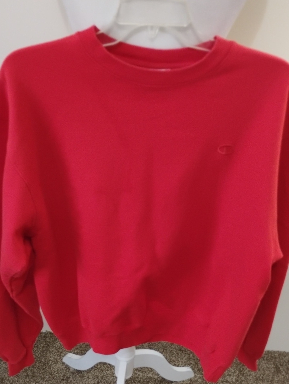 Champion Men's Crewneck Sweatshirt - Red